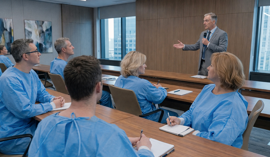 Training lecture at STI